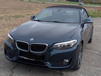 Gebraucht BMW 218 Advantage 136 PS (100 kW) 2017 Blau Cabrio