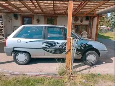 Gebraucht Citroën AX 1992 Silber Kleinwagen