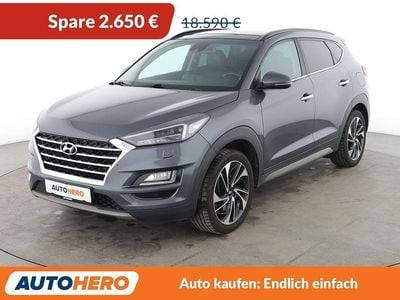 Gebraucht Hyundai Tucson Premium 177 PS (130 kW) 2019 Grau SUV
