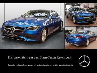 Gebraucht Mercedes C200 Avantgarde 163 PS (119 kW) 2024 Metalliclack spektralblau Limousine
