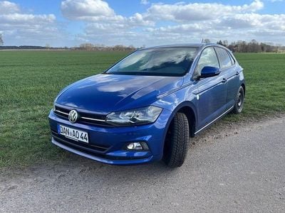 Gebraucht VW Polo Join 95 PS (69 kW) 2019 Blau Kleinwagen