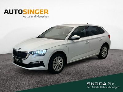 Moonweiss metallic Gebraucht 2023 Skoda Scala Ambition Kleinwagen | 19.990 € (Fairer Preis)