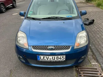 Gebraucht Ford Fiesta 2007 Blau Kleinwagen