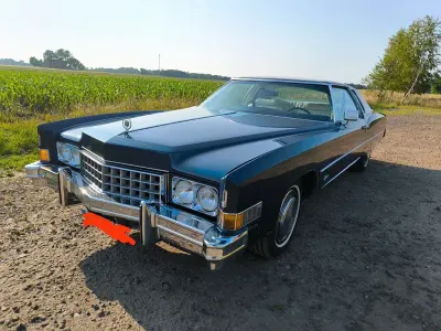 Gebraucht Cadillac Eldorado 1973 Blau Coupé