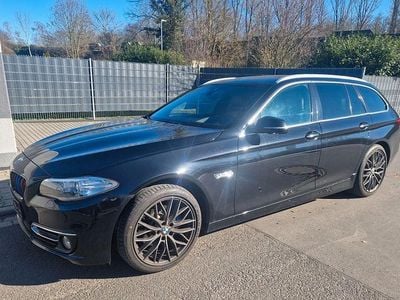Gebraucht BMW 520 Luxury Line 184 PS (135 kW) 2013 Schwarz Kombi