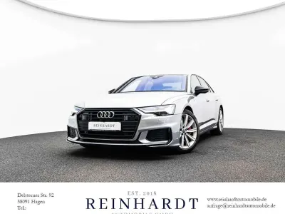 Używany Audi A6 S-Line 367 KM (269 kW) 2021 Srebrny Sedan/Limuzyna