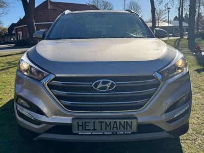 Gebraucht Hyundai Tucson Style 177 PS (130 kW) 2018 White sand / met SUV