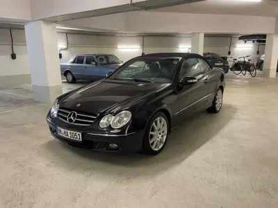Gebraucht Mercedes CLK200 Avantgarde 170 PS (125 kW) 2007 Schwarz Cabrio