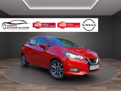 Gebraucht Nissan Micra N-Way 71 PS (52 kW) 2019 Passion red (p) Kleinwagen