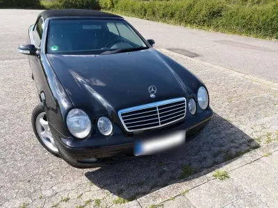 Gebraucht Mercedes CLK200 Elegance 163 PS (119 kW) 2000 Schwarz Cabrio