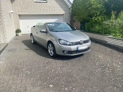 Gebraucht VW Golf Cabriolet Life 105 PS (77 kW) 2013 Silber Cabrio