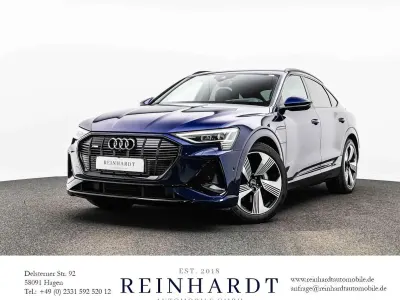 Usata Audi e-tron Sportback S-Line 300 kW (408 CV) 2022 Blu SUV