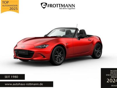 Neu Mazda MX5 Prime-Line 132 PS (97 kW) 2025 Rot Cabrio