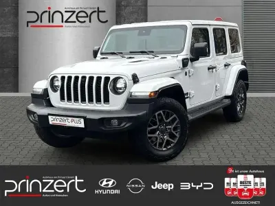 Gebraucht Jeep Wrangler 80th Anniversary 379 PS (278 kW) 2021 Bright white clear coat SUV