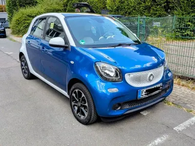 Gebraucht Smart ForFour Passion 71 PS (52 kW) 2014 Weiß Kleinwagen