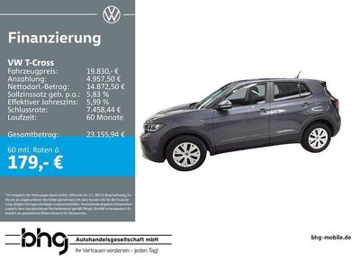 Usata VW T-Cross 95 CV (69 kW) 2025 Grigio SUV