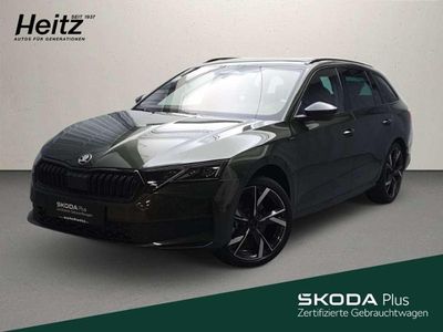 Gebraucht Skoda Octavia SportLine 204 PS (150 kW) 2025 Khaki grün metallic Kombi