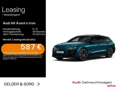 Brugt Audi A6 e-tron Edition .1 210 kW (286 HK) 2025 Blå Stationcar