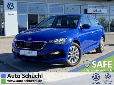 Gebraucht Skoda Scala 110 PS (80 kW) 2021 Blau Kleinwagen