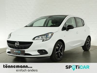 gebraucht Opel Corsa E COLOR EDITION+SITZ-/LENKRADHEIZUNG+PARKPILOT VO+HI+LED TAGFAHRLICHT+THERMATEC+ALUFELGEN