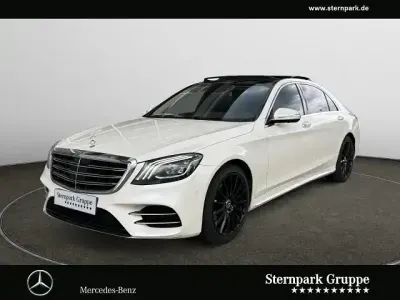 Gebraucht Mercedes S400 AMG 340 PS (250 kW) 2020 Designo diamantweiß bright Limousine