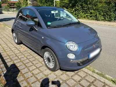 Gebraucht Fiat 500 Lounge 69 PS (50 kW) 2013 Blau Kleinwagen