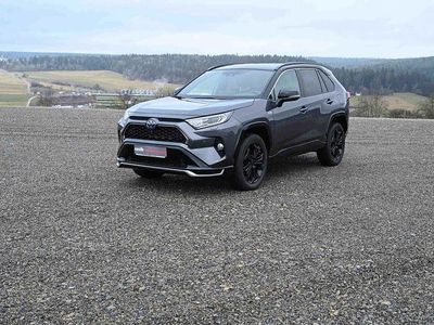 Gebraucht Toyota RAV4 Hybrid Style 306 PS (225 kW) 2021 Marlingrau metallic /schwarz SUV