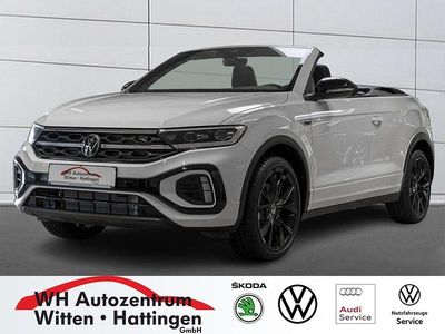 Neu VW T-Roc Cabriolet Style 150 PS (110 kW) 2025 Pure white schwarz Cabrio