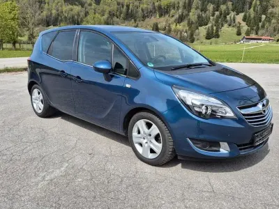 Gebraucht Opel Meriva Innovation 136 PS (100 kW) 2017 Nacht blau met Van / Kleinbus