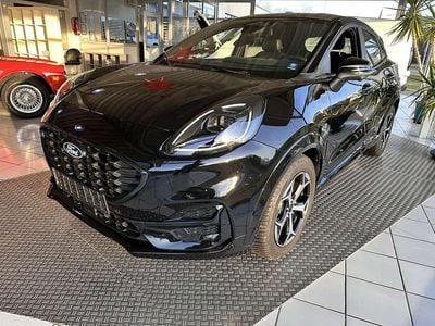 Obsidianschwarz metallic Gebraucht 2024 Ford Puma ST-Line X SUV | 24.450 € (Fairer Preis)
