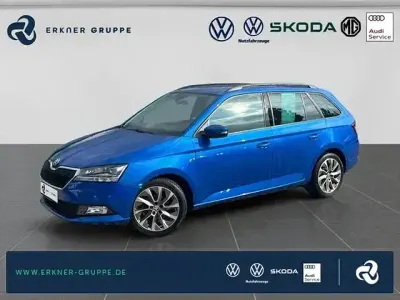 Gebraucht Skoda Fabia Best of 95 PS (69 kW) 2022 Raceblau metallic Kleinwagen