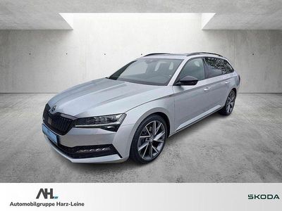 Gebraucht Skoda Superb SportLine 200 PS (147 kW) 2022 Silber Kombi