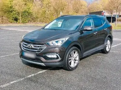 Gebraucht Hyundai Santa Fe Premium 200 PS (147 kW) 2016 Braun SUV