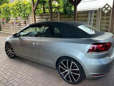 Gebraucht VW Golf Cabriolet Exclusive 160 PS (117 kW) 2012 Silber Cabrio