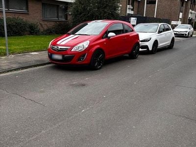 Gebraucht Opel Corsa 87 PS (63 kW) 2011 Rot Kleinwagen