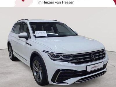Pure white Gebraucht 2022 VW Tiguan R-line SUV | 23.090 € (Fairer Preis)