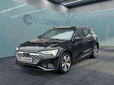 Schwarz Gebraucht 2023 Audi Q8 e-tron Advanced SUV | 64.400 € (Fairer Preis)