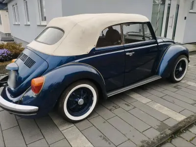 Gebraucht VW Käfer 50 PS (36 kW) 1977 Blau Cabrio