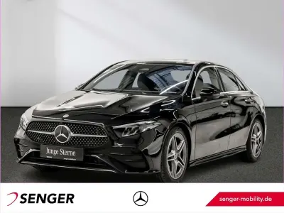 Brugt Mercedes A180 AMG 136 HK (100 kW) 2024 Sort Sedan