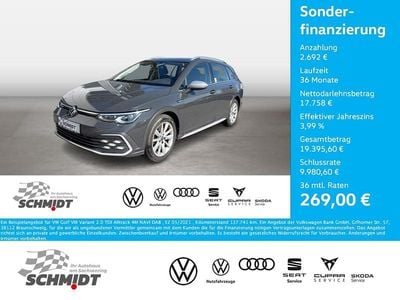 Usata VW Golf Alltrack 200 CV (147 kW) 2021 Grigio Station wagon