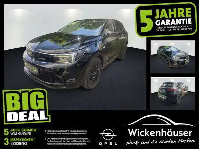 Gebraucht Opel Grandland X GS Line 131 PS (96 kW) 2023 Diamant schwarz/karbon schwarz (metallic) SUV