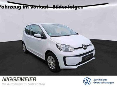 Pure white Gebraucht 2021 VW up! move up! Kleinwagen | 10.895 € (Fairer Preis)