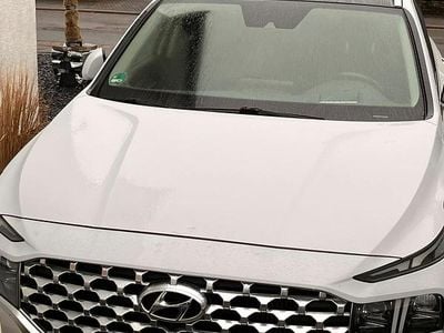 Gebraucht Hyundai Santa Fe 179 PS (131 kW) 2021 Weiß SUV