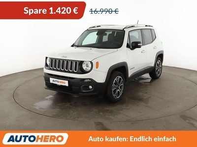 Gebraucht Jeep Renegade Limited 140 PS (102 kW) 2015 Weiß SUV