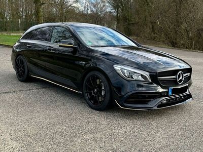 gebraucht Mercedes CLA45 AMG Shooting Brake AMG Yellow Night Edition