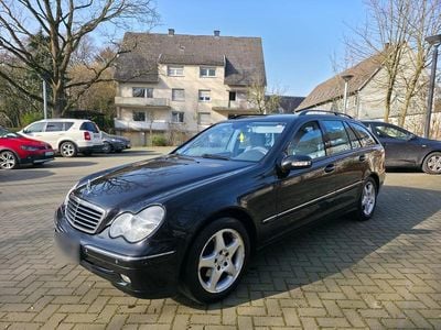 Usata Mercedes C180 Avantgarde 143 CV (105 kW) 2004 Nero Station wagon