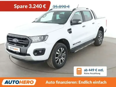 Gebraucht Ford Ranger Wildtrack 212 PS (155 kW) 2022 Frozen white Pickup