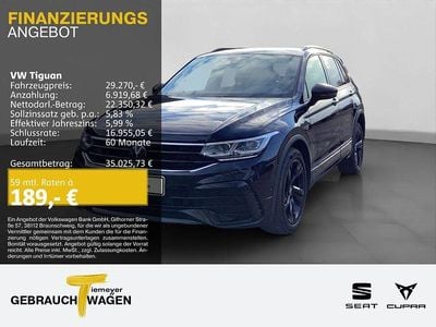 Gebraucht VW Tiguan Style 245 PS (180 kW) 2022 Schwarz SUV