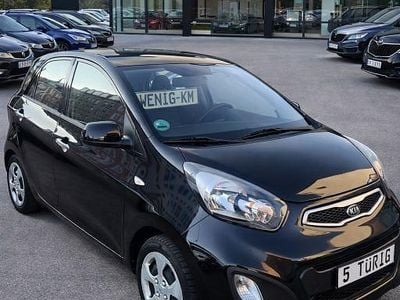 Brugt Kia Picanto 69 HK (50 kW) 2014 Sort Hatchback
