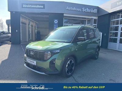 Neu Ford Tourneo Courier Active 125 PS (91 kW) 2026 Bursting grün Van / Kleinbus